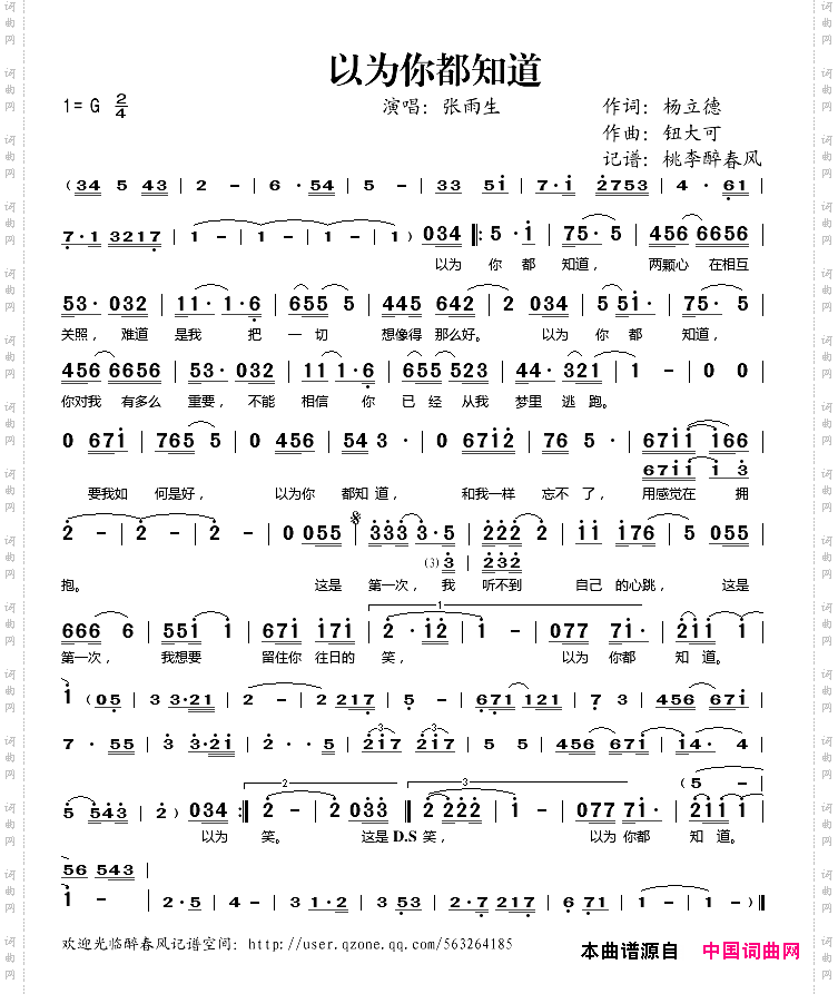 以为你都知道