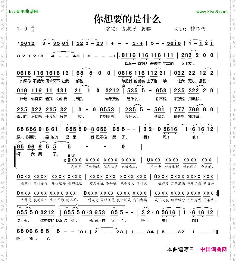 你想要的是什么