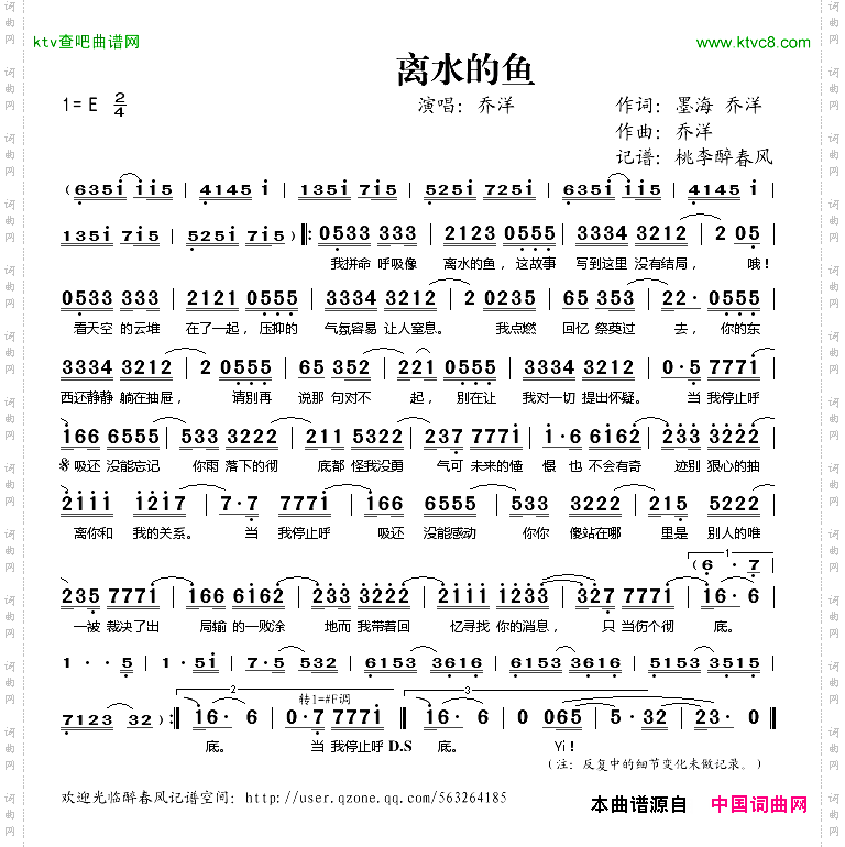 离水的鱼