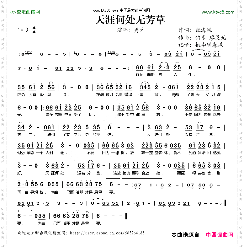 天涯何处无芳草