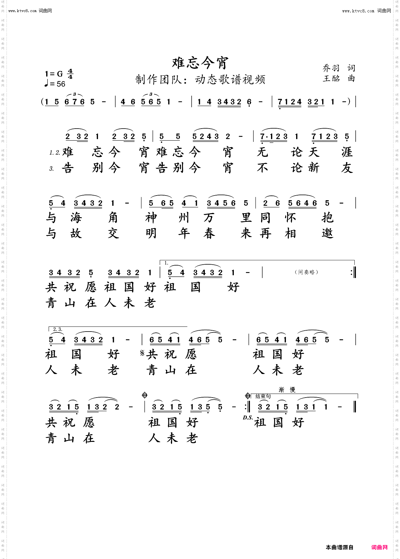 难忘今宵