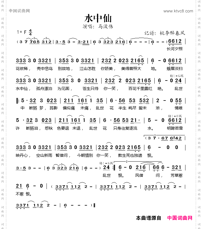 水中仙