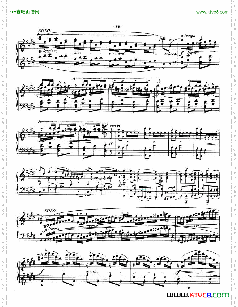 钢琴第一协奏曲op.11-3