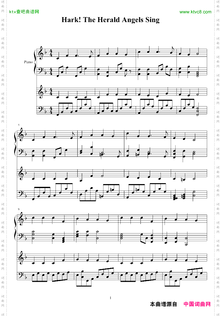HarkTheHeraldAngelsSing听天使们高声唱