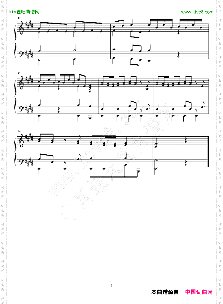 春季交响曲Piano