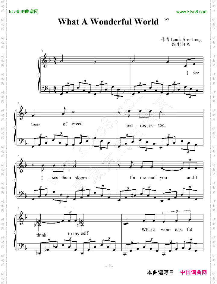 经典布鲁斯—WhatAWonderfulWorld