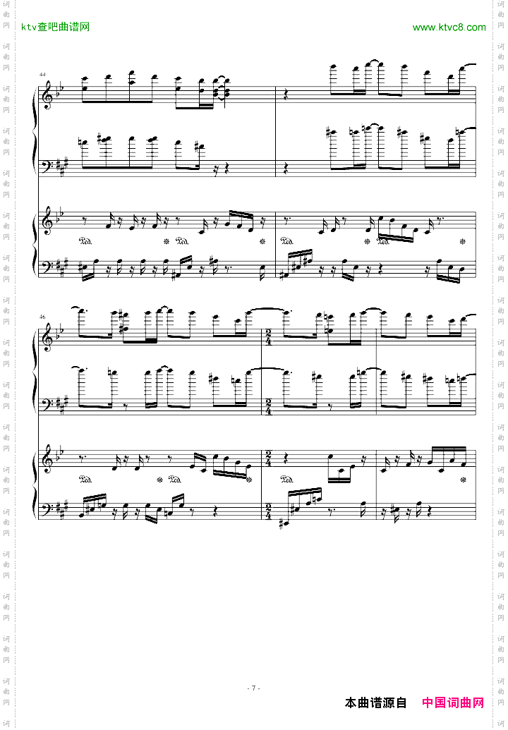 诗意鸣奏曲四手联弹