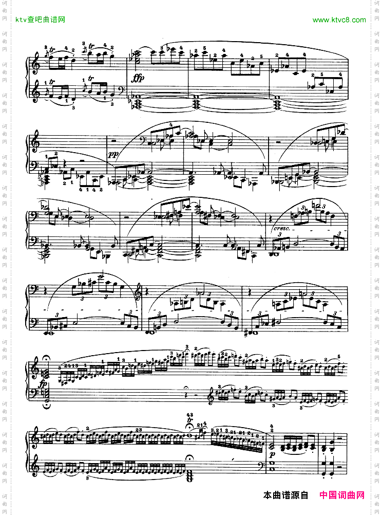 第三钢琴奏鸣曲-Op.2No.3