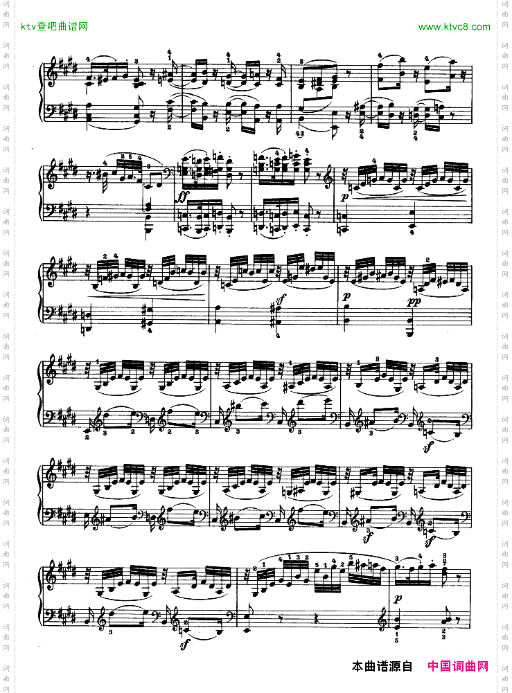 第三钢琴奏鸣曲-Op.2No.3