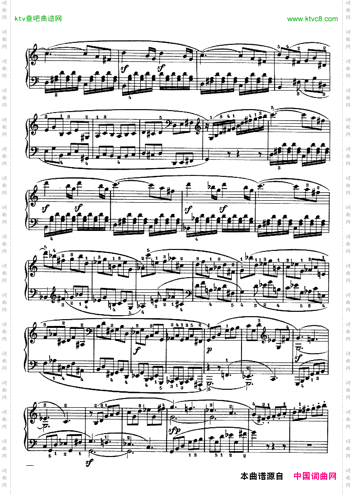第三钢琴奏鸣曲-Op.2No.3