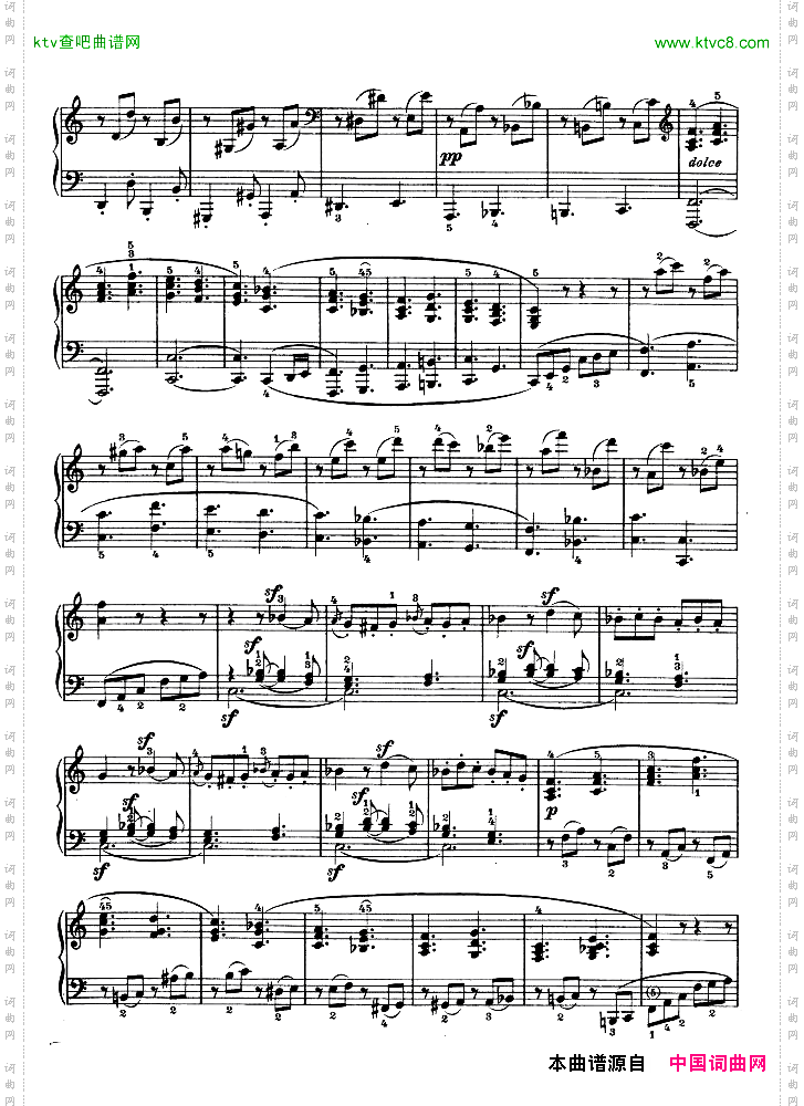 第三钢琴奏鸣曲-Op.2No.3