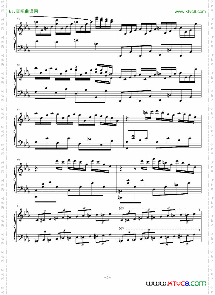 c小调钢琴曲
