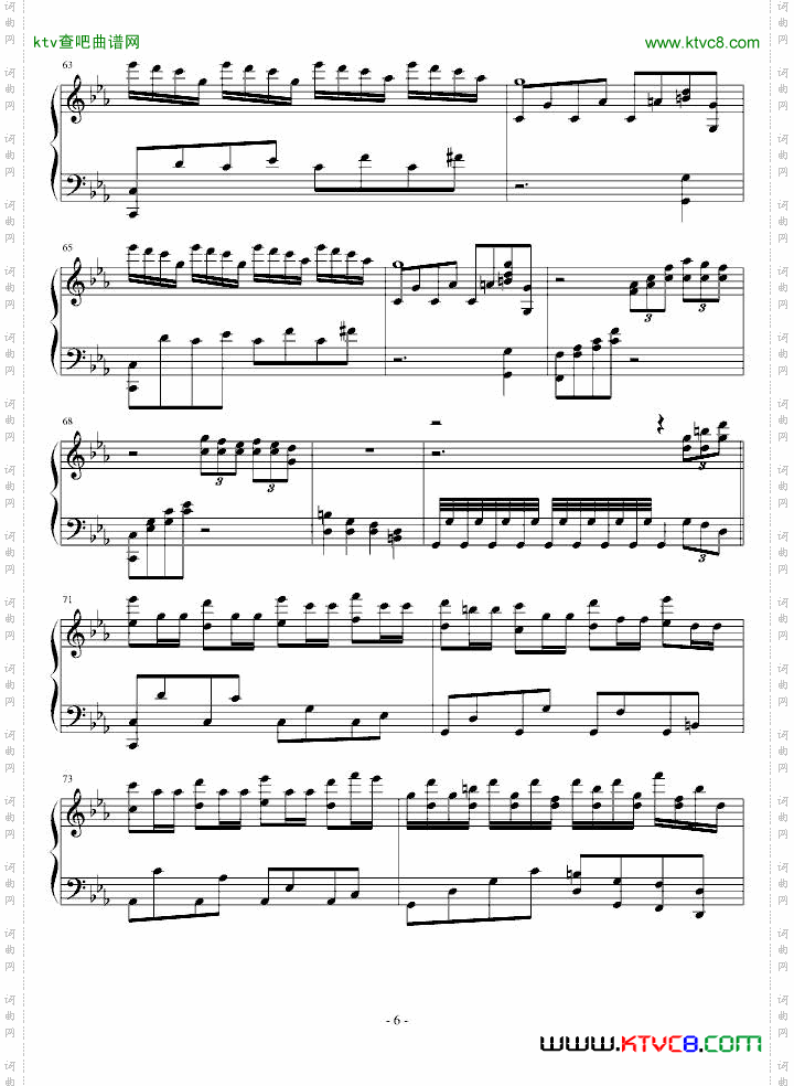 c小调钢琴曲