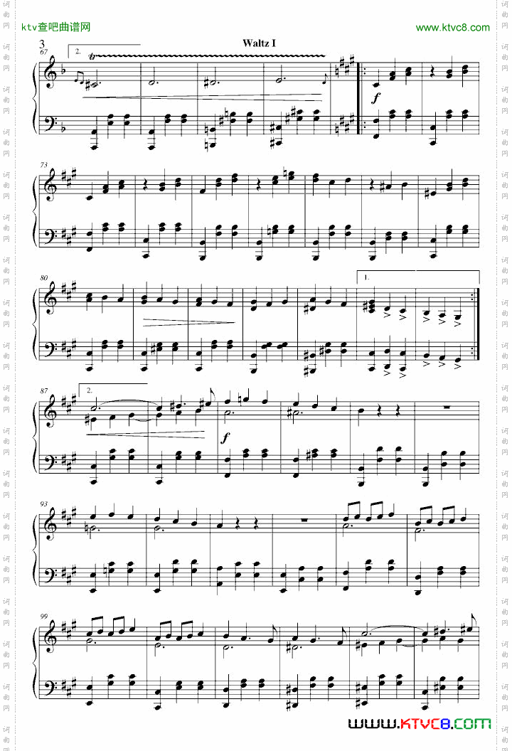即兴圆舞曲1号