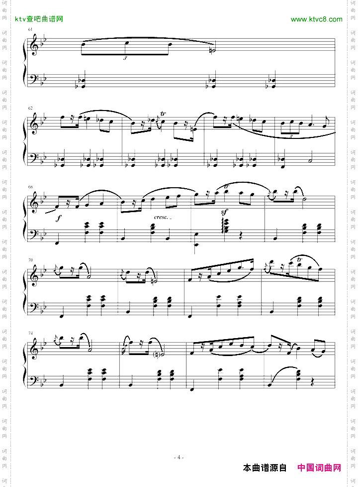 玛祖卡op.7no.1