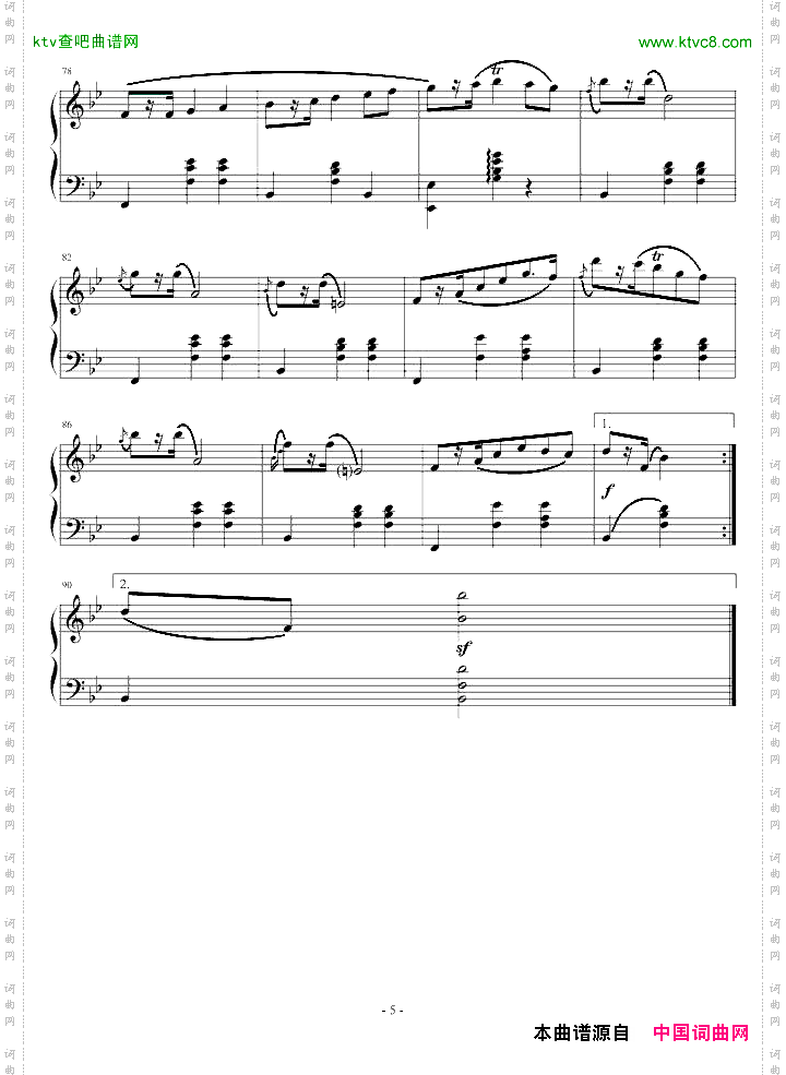 玛祖卡op.7no.1