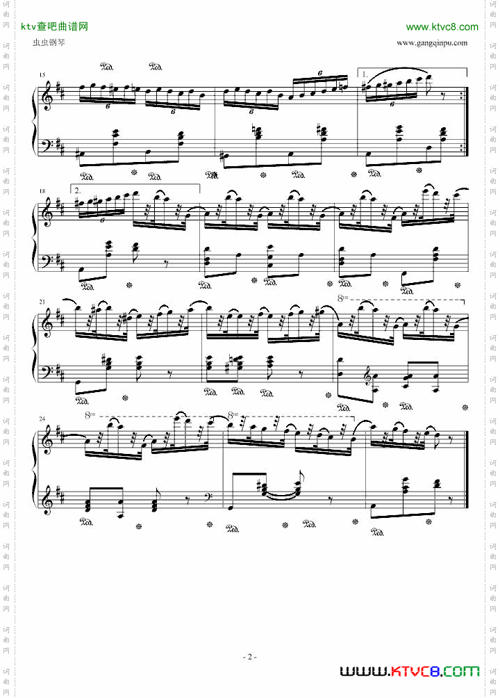 D大调苏格兰舞曲