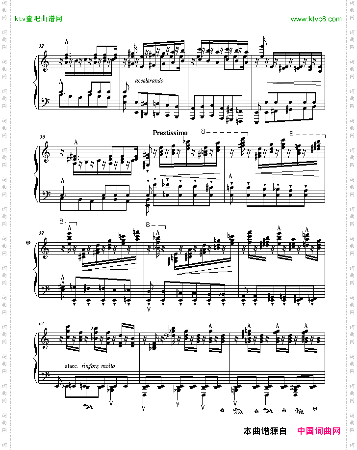 李斯特超凡练习曲第二首