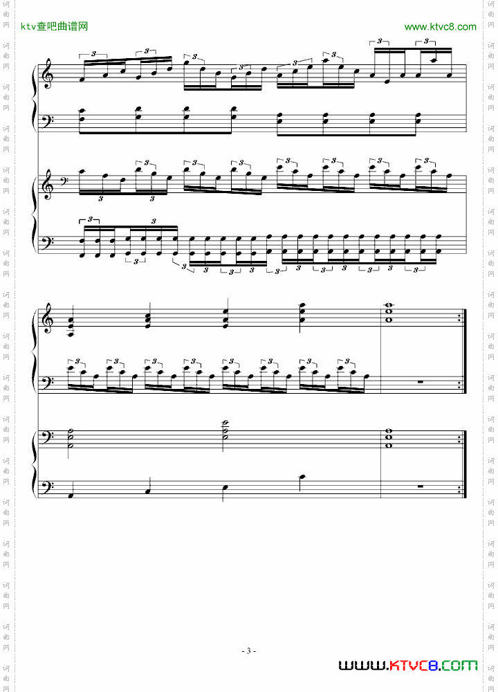 双钢琴快速协奏练习曲