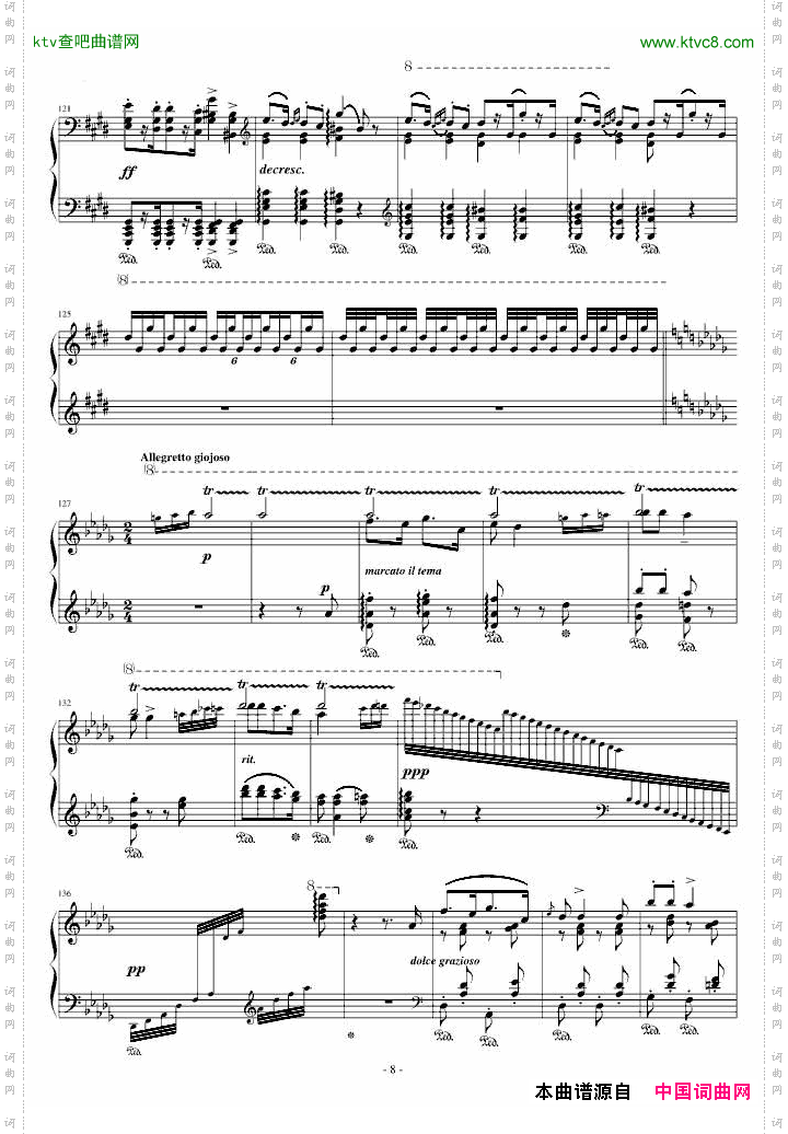 李斯特《匈牙利狂想曲12号》著名的匈狂！