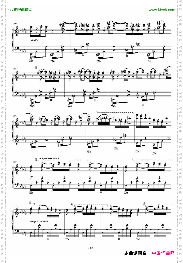 李斯特《匈牙利狂想曲12号》著名的匈狂！