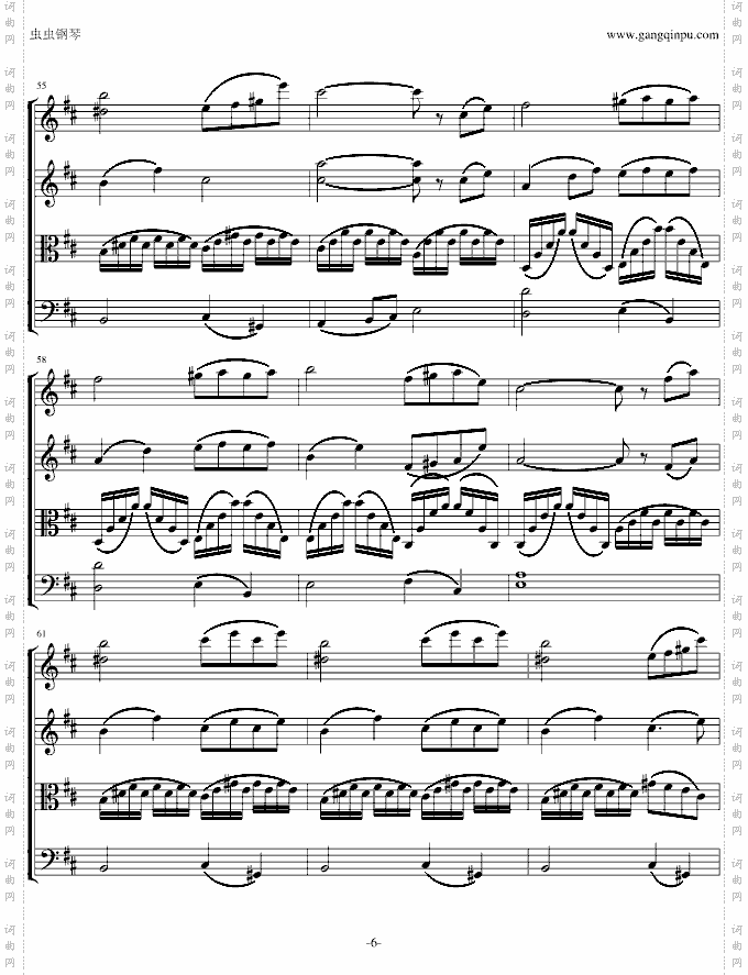 H23-简·爱主题抒情曲弦乐四重奏