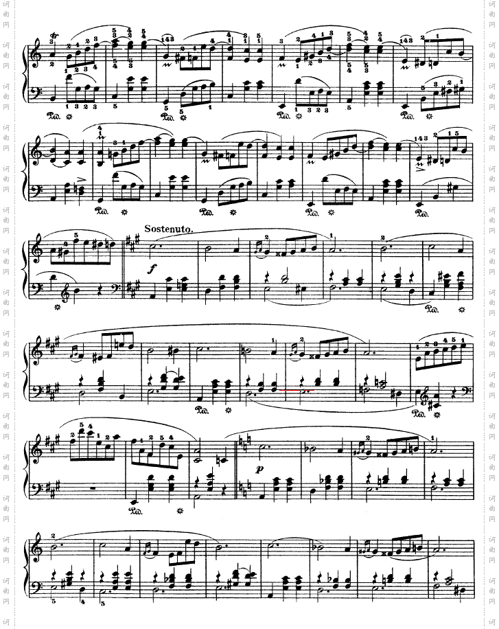 a小调圆舞曲作品34-2号