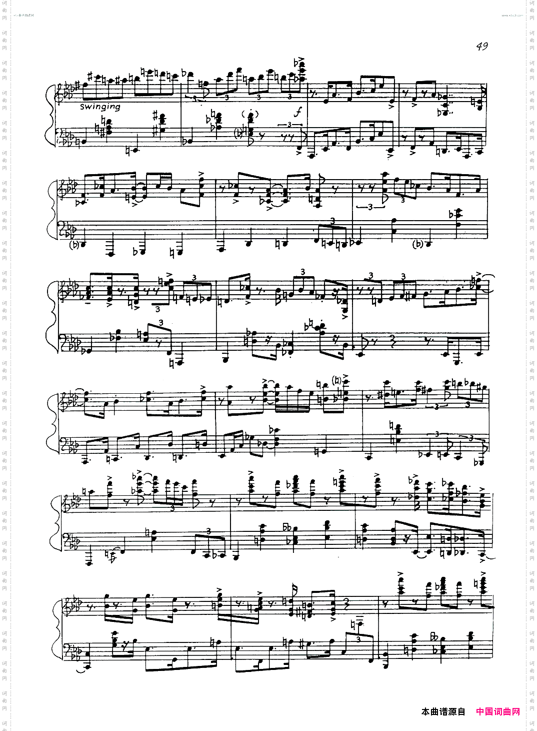爵士前奏曲JazzPreludeOp.52No.17