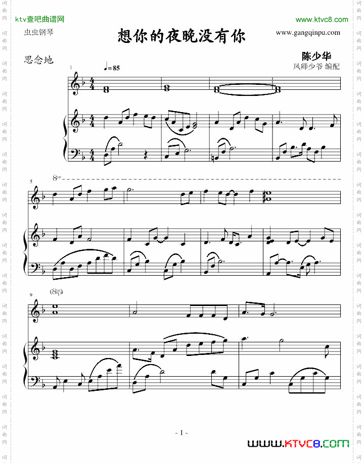 想你的夜晚没有你