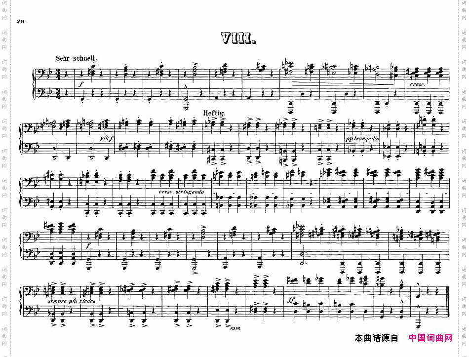 12WaltzesOp.594Hands12首圆舞曲·四手联弹·Ⅷ_12 Waltzes Op.59 4 Hands12首圆舞曲·四手联弹·Ⅷ