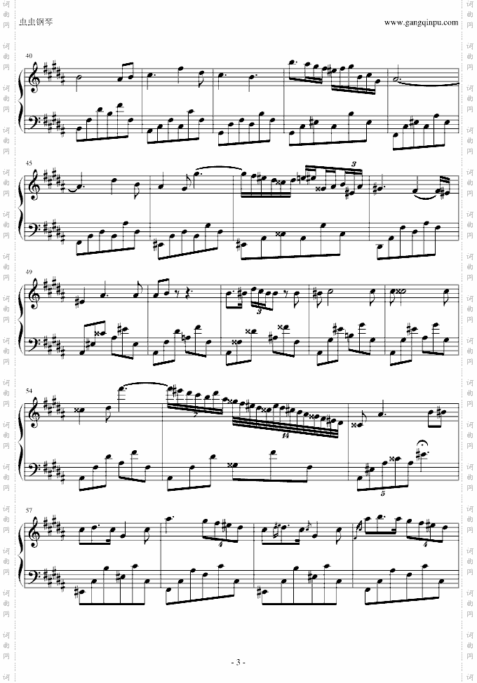 B大调夜曲