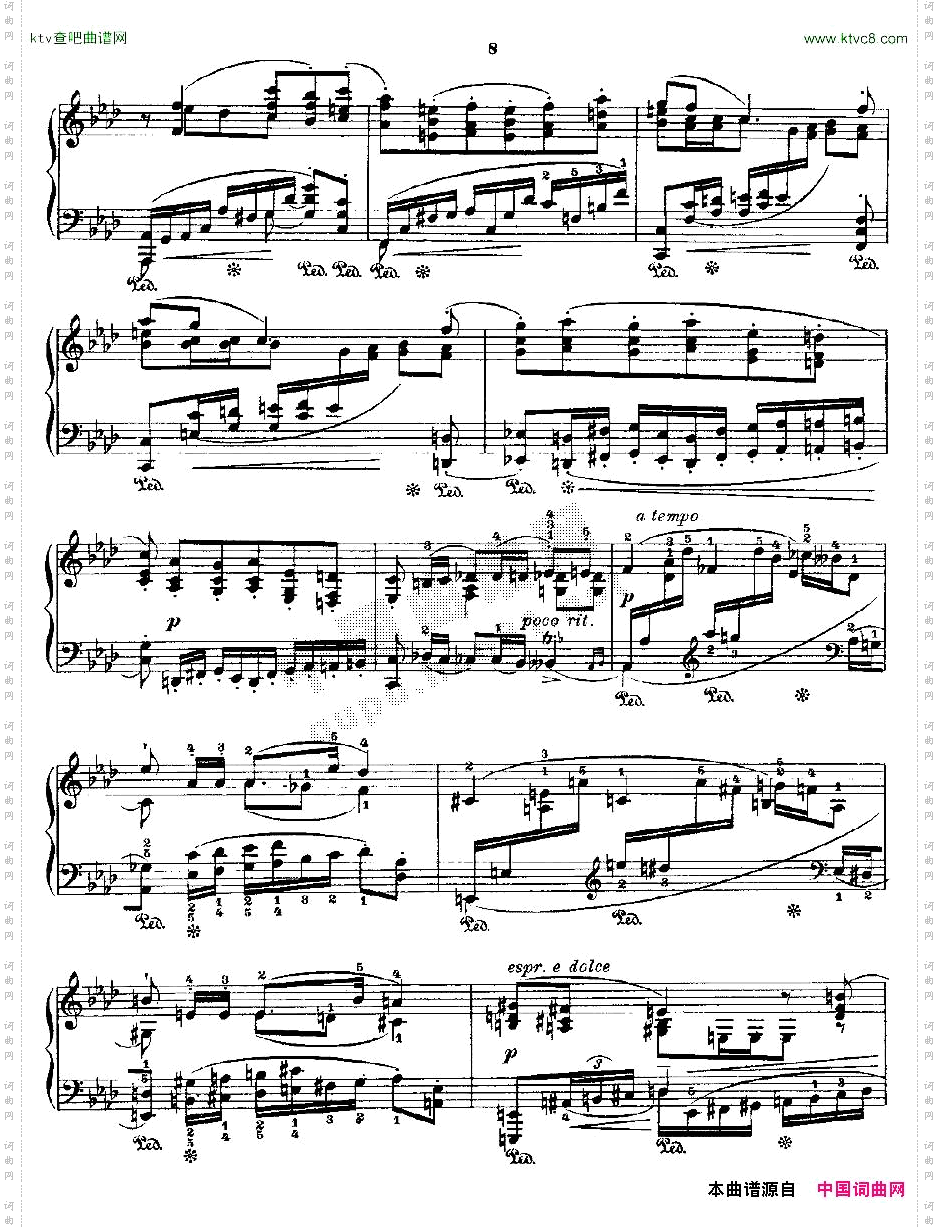 肖邦《练习曲》Fr.ChopinOp.25No4-2