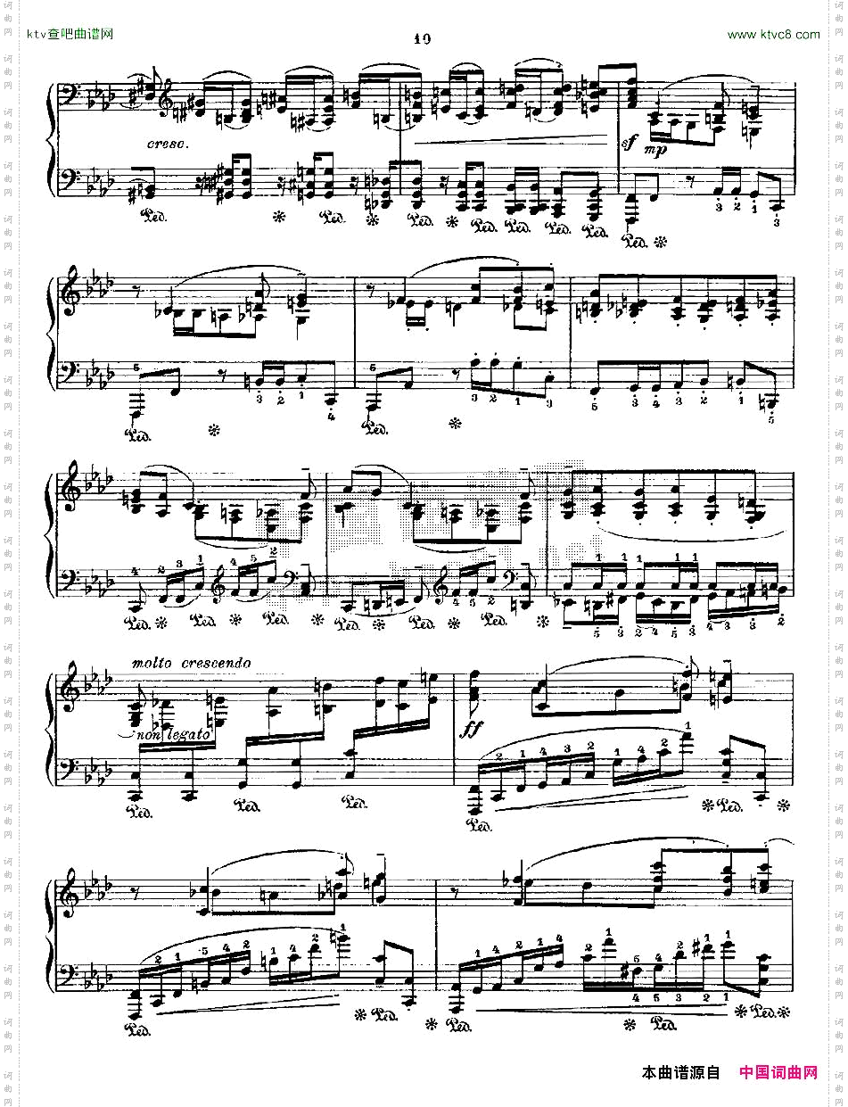肖邦《练习曲》Fr.ChopinOp.25No4-2