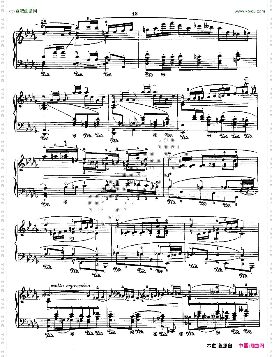 肖邦《练习曲》Fr.ChopinOp.25No4-2