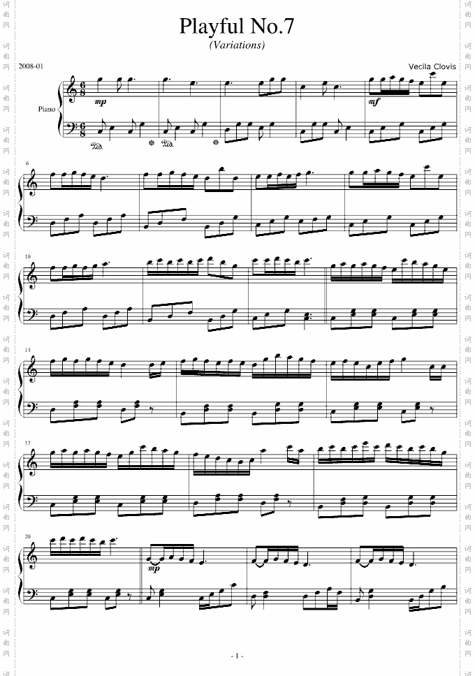 PlayfulNo.7变奏曲