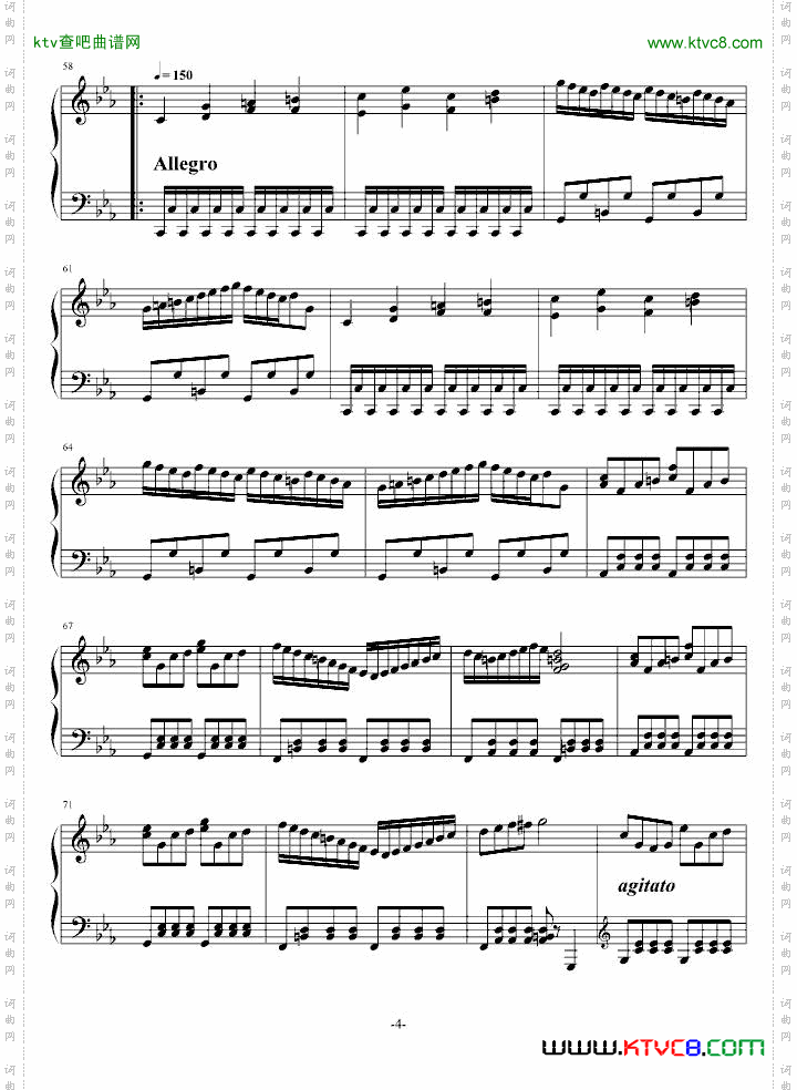 C小调第一钢琴奏鸣曲第一乐章ver2011.6