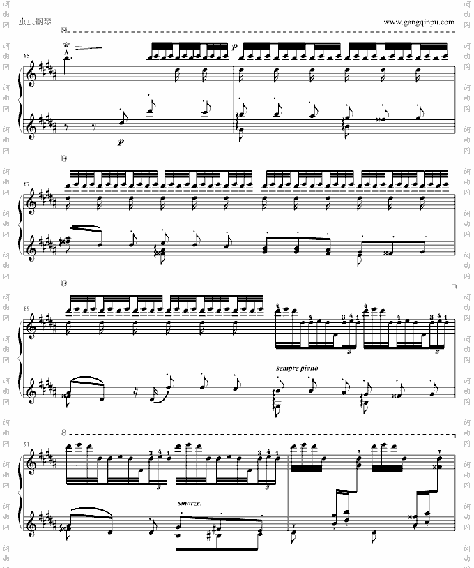李斯特练习曲《钟》