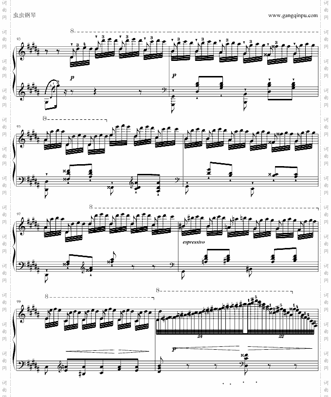 李斯特练习曲《钟》