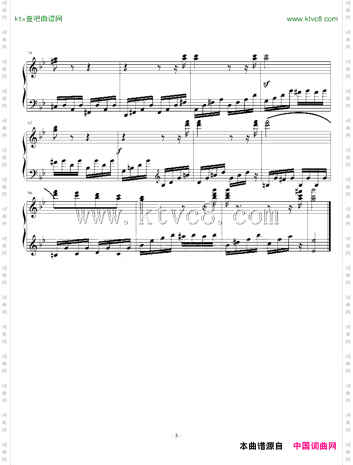 热情奏鸣曲第三乐章简化改编版