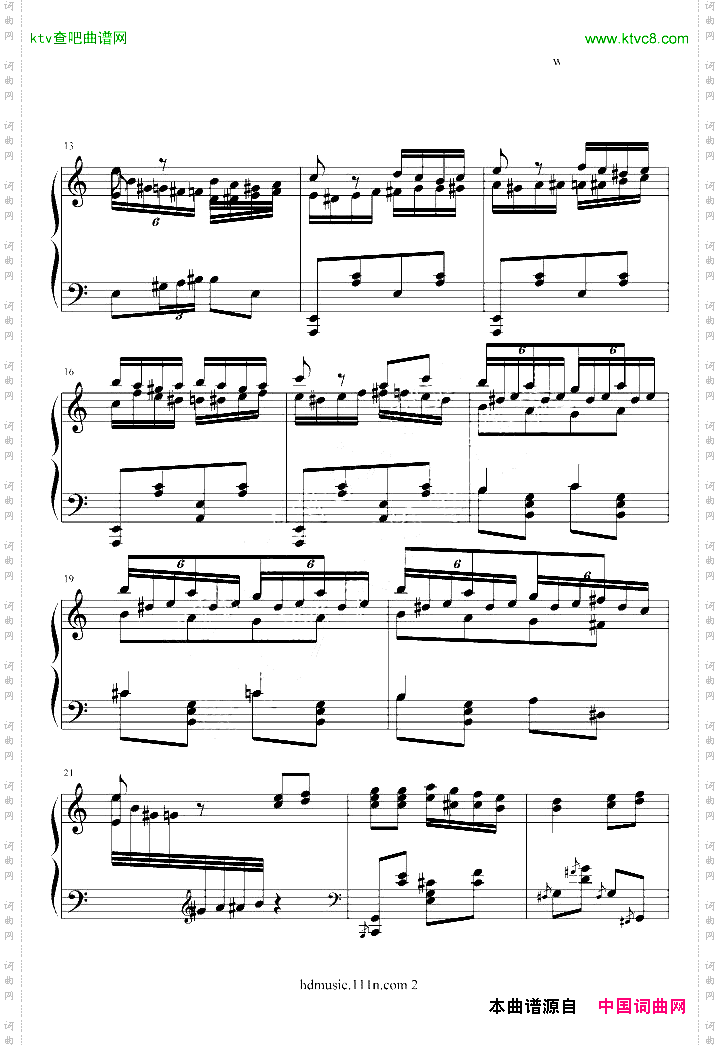 瓦洛多斯《土耳其进行曲》原版