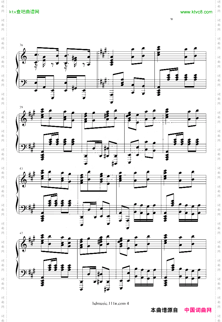 瓦洛多斯《土耳其进行曲》原版
