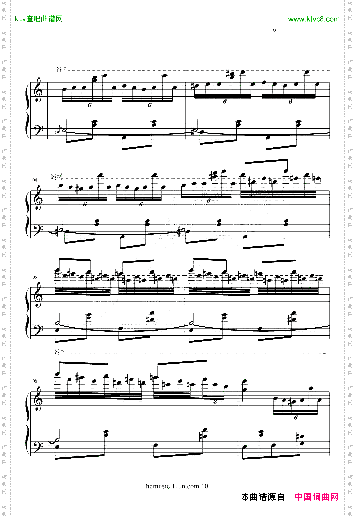 瓦洛多斯《土耳其进行曲》原版