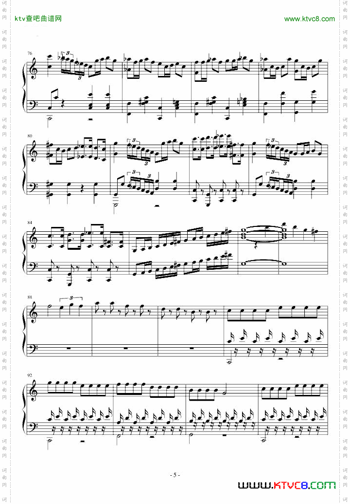 惊愕钢琴曲