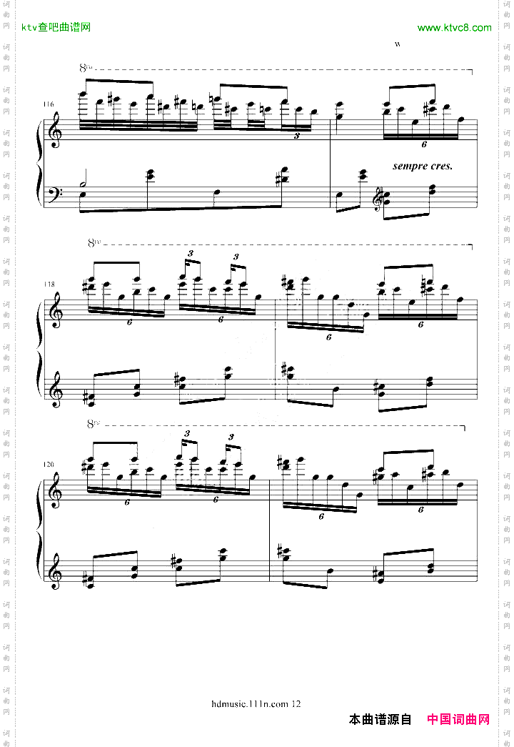 瓦洛多斯《土耳其进行曲》原版