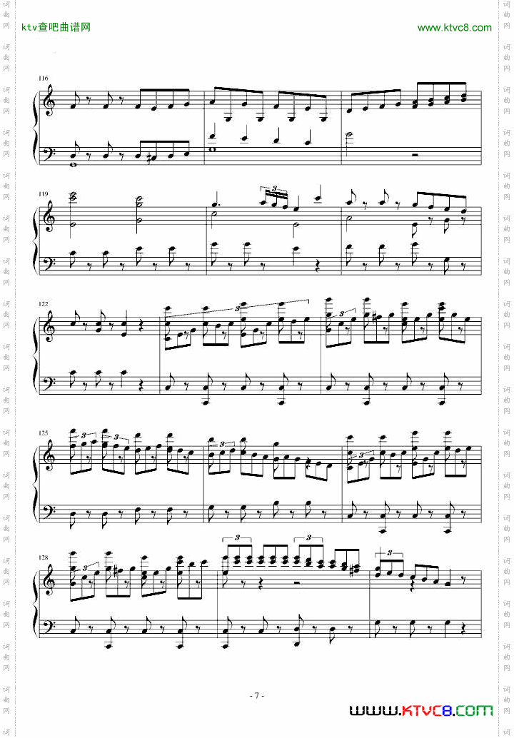 惊愕钢琴曲