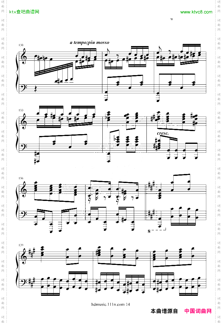 瓦洛多斯《土耳其进行曲》原版