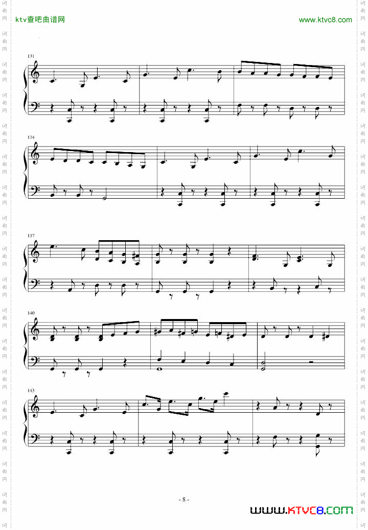 惊愕钢琴曲