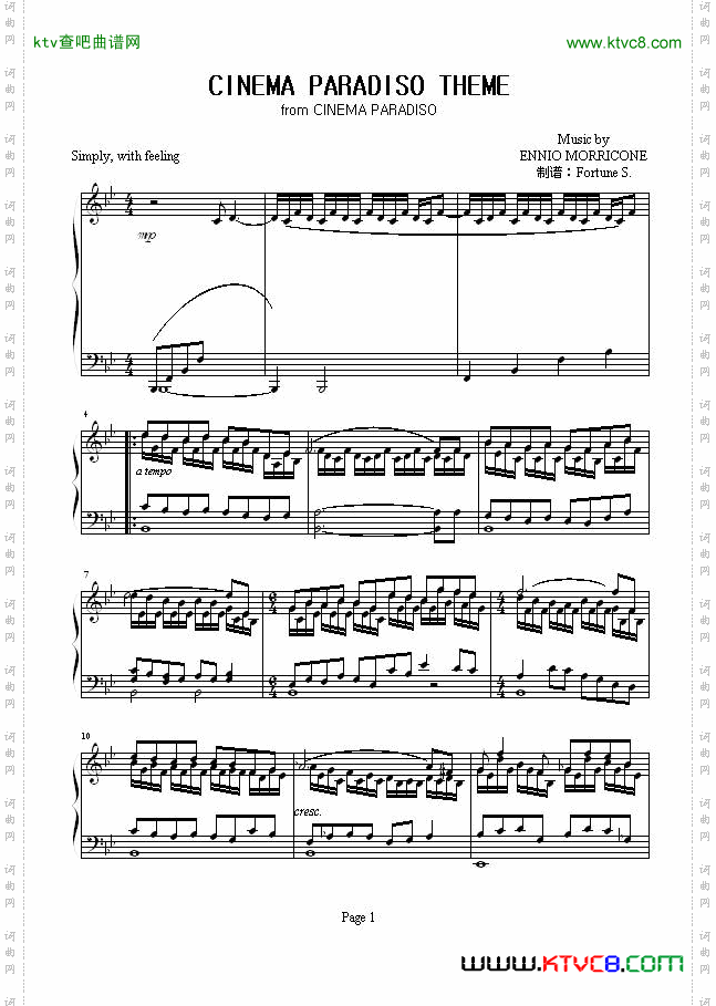 CinemaParadisoTheme