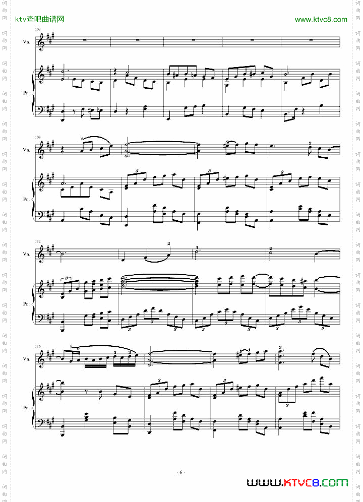 H14-A小调舞曲ForPianoAndViolin