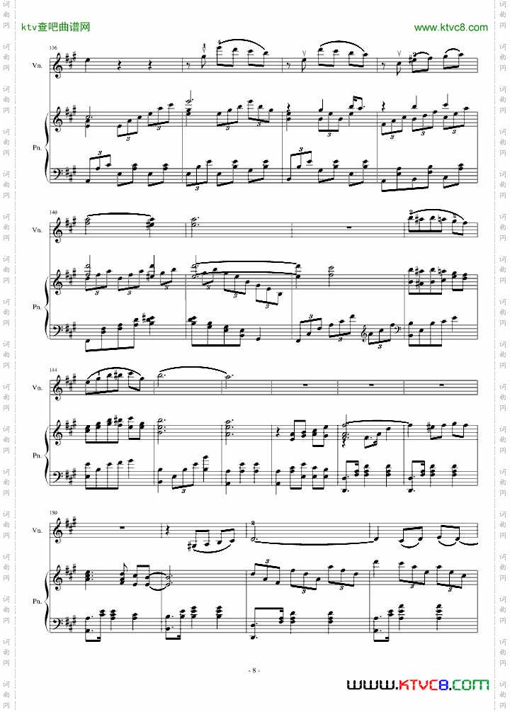 H14-A小调舞曲ForPianoAndViolin